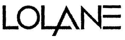 Mẫu nhãn hiệu LOLANE