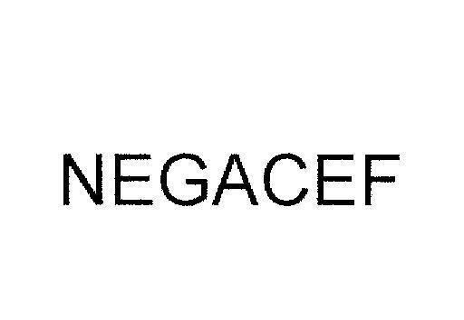 Mẫu nhãn hiệu NEGACEF