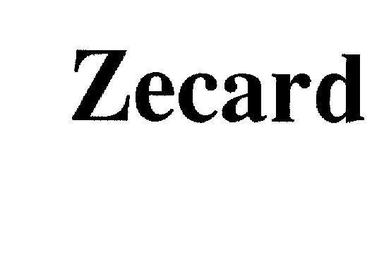 Mẫu nhãn hiệu ZECARD
