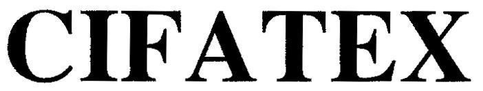Mẫu nhãn hiệu CIFATEX