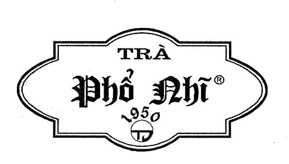 Mẫu nhãn hiệu TRA PHO NHI 1950 TD
