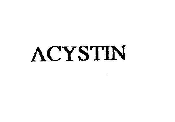 Mẫu nhãn hiệu ACYSTIN