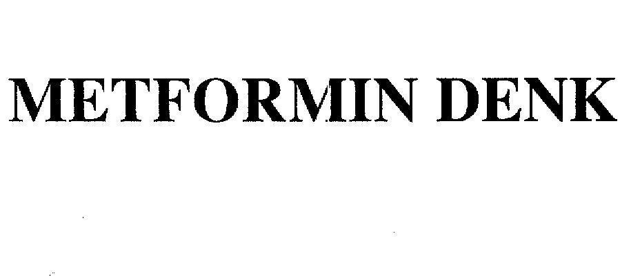Mẫu nhãn hiệu METFORMIN DENK