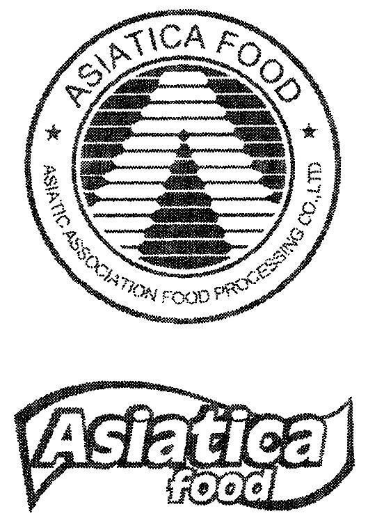 Mẫu nhãn hiệu A ASIATICA FOOD ASIATIC ASSOCIATION PROCESSING CO LTD