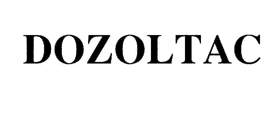 Mẫu nhãn hiệu DOZOLTAC