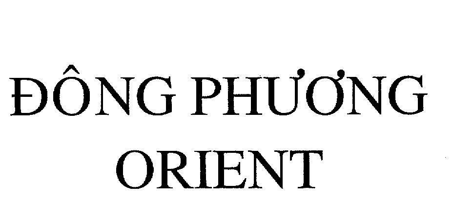 Mẫu nhãn hiệu Đông Phương ORIENT