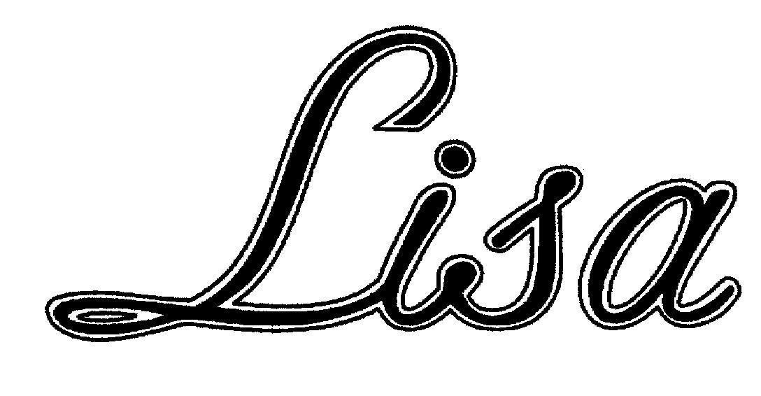 Mẫu nhãn hiệu LISA