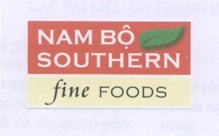 Mẫu nhãn hiệu Nam Bộ SOUTHERN FINE FOODS