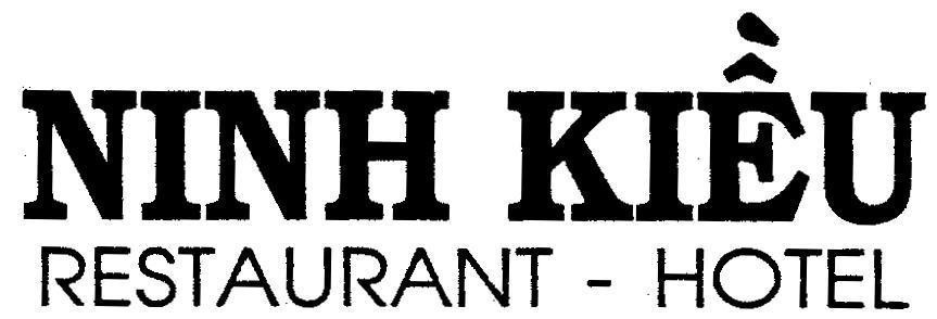 Mẫu nhãn hiệu Ninh Kiều RESTAURANT HOTEL