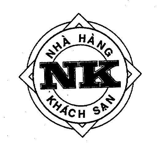 Mẫu nhãn hiệu Nhà hàng NK khách sạn