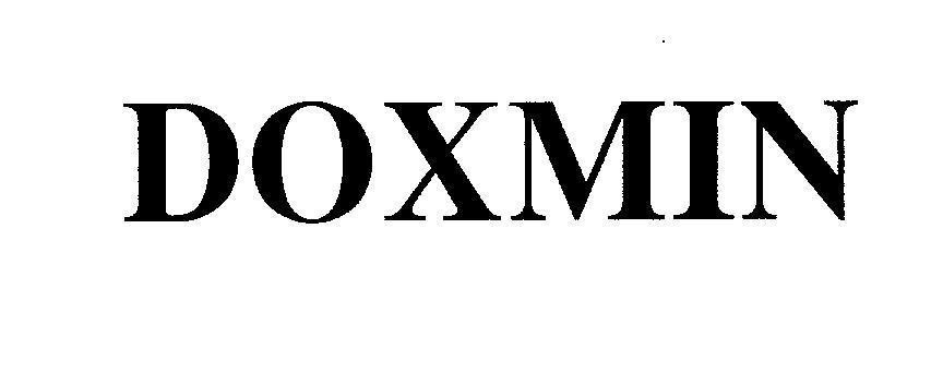 Mẫu nhãn hiệu DOXMIN