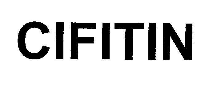 Mẫu nhãn hiệu CIFITIN