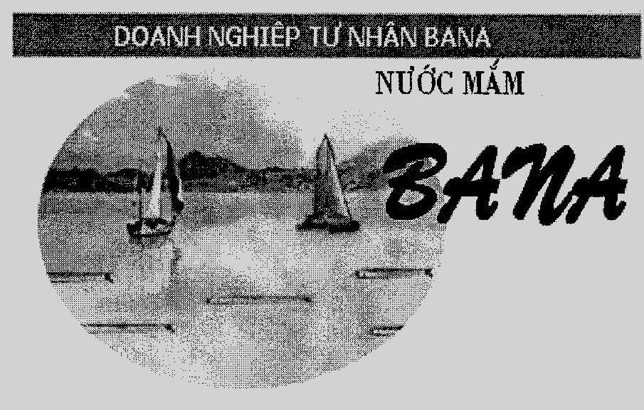 Mẫu nhãn hiệu NUOC MAM BANA DOANH NGHIEP TU NHAN BANA