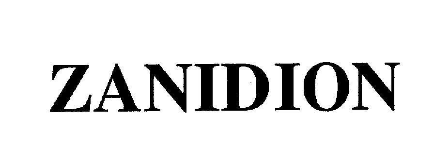 Mẫu nhãn hiệu ZANIDION