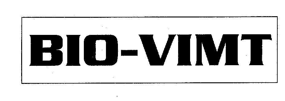 Mẫu nhãn hiệu BIO-VIMT