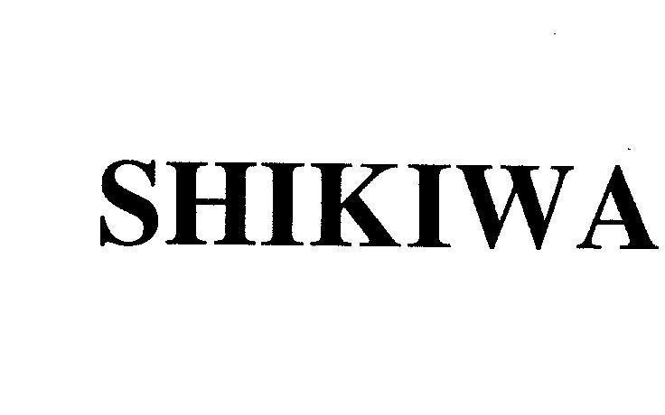Mẫu nhãn hiệu SHIKIWA