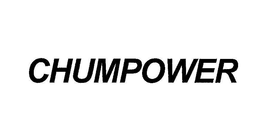 Mẫu nhãn hiệu CHUMPOWER