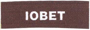 Mẫu nhãn hiệu IOBET