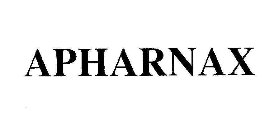 Mẫu nhãn hiệu APHARNAX