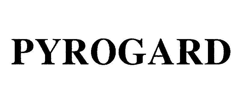 Mẫu nhãn hiệu PYROGARD