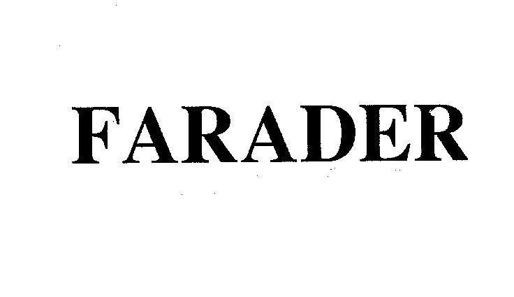 Mẫu nhãn hiệu FARADER