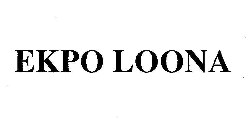 Mẫu nhãn hiệu EKPO LOONA