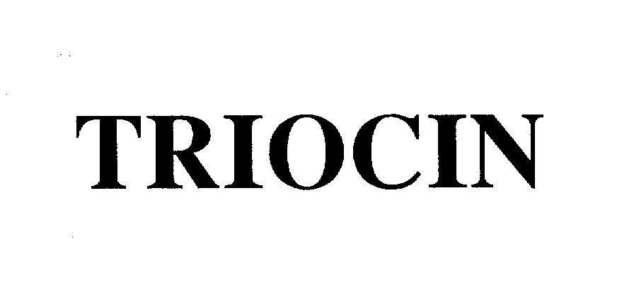 Mẫu nhãn hiệu TRIOCIN