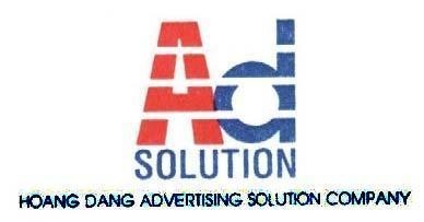Mẫu nhãn hiệu AD SOLUTION HOANG DANG ADVERTISING SOLUTION COMPANY