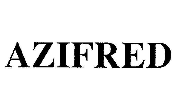 Mẫu nhãn hiệu AZIFRED