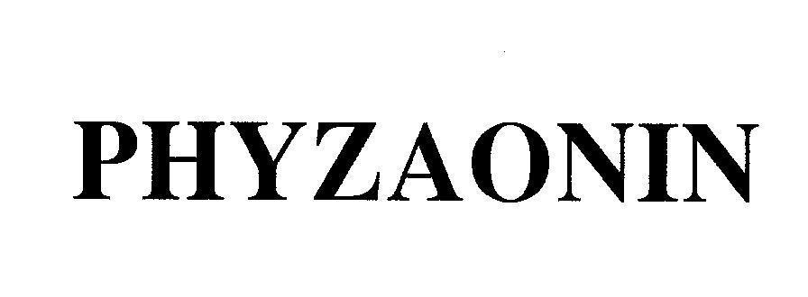 Mẫu nhãn hiệu PHYZAONIN
