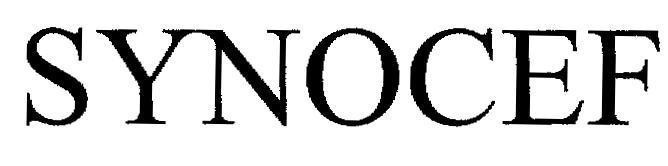 Mẫu nhãn hiệu SYNOCEF