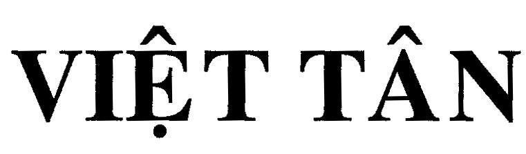 Mẫu nhãn hiệu VIET TAN