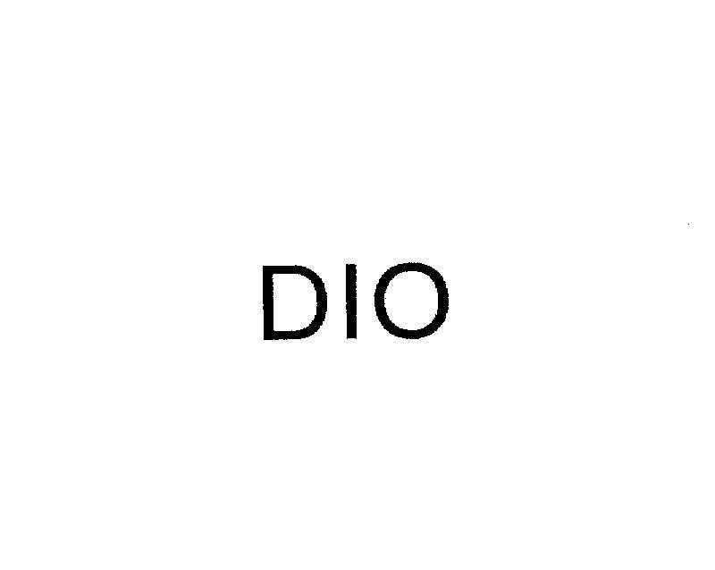Mẫu nhãn hiệu DIO