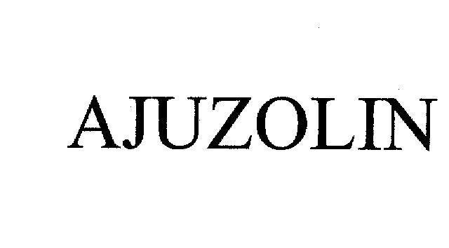 Mẫu nhãn hiệu AJUZOLIN