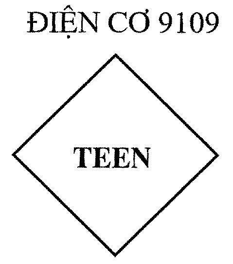 Mẫu nhãn hiệu ĐIệN CƠ 9109 TEEN