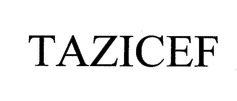 Mẫu nhãn hiệu TAZICEF