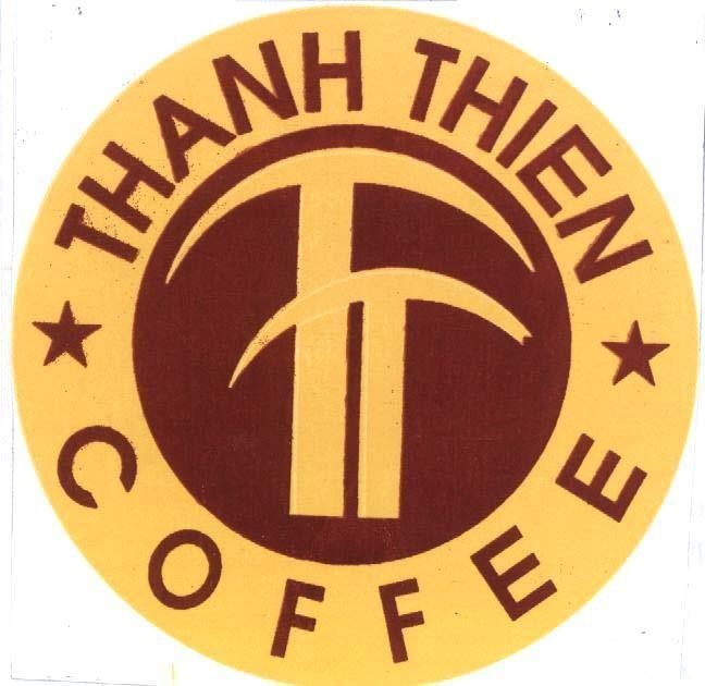 Mẫu nhãn hiệu THANH THIEN TT COFFEE