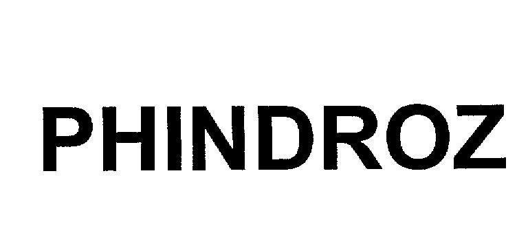 Mẫu nhãn hiệu PHINDROZ