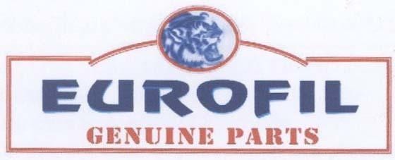 Mẫu nhãn hiệu EUROFIL GENUINE PARTS