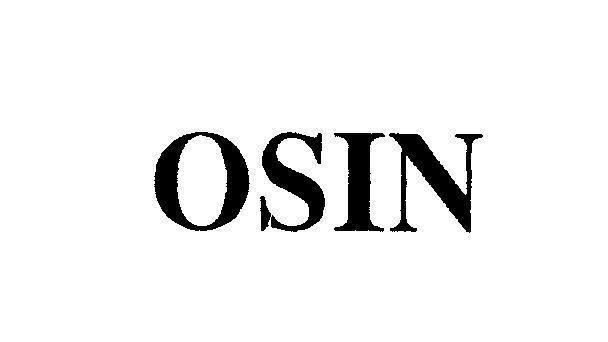 Mẫu nhãn hiệu OSIN