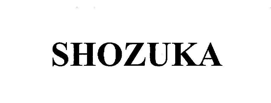Mẫu nhãn hiệu SHOZUKA