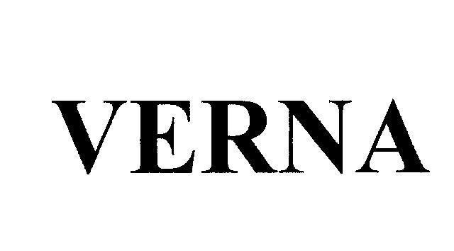 Mẫu nhãn hiệu VERNA