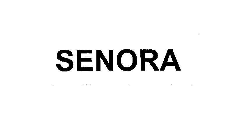 Mẫu nhãn hiệu SENORA