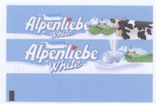 Mẫu nhãn hiệu ALPENLIEBE WHITE