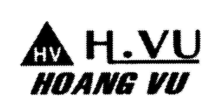 Mẫu nhãn hiệu HV H VU HOANG VU
