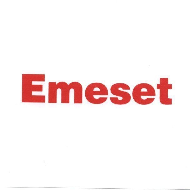 Mẫu nhãn hiệu EMESET