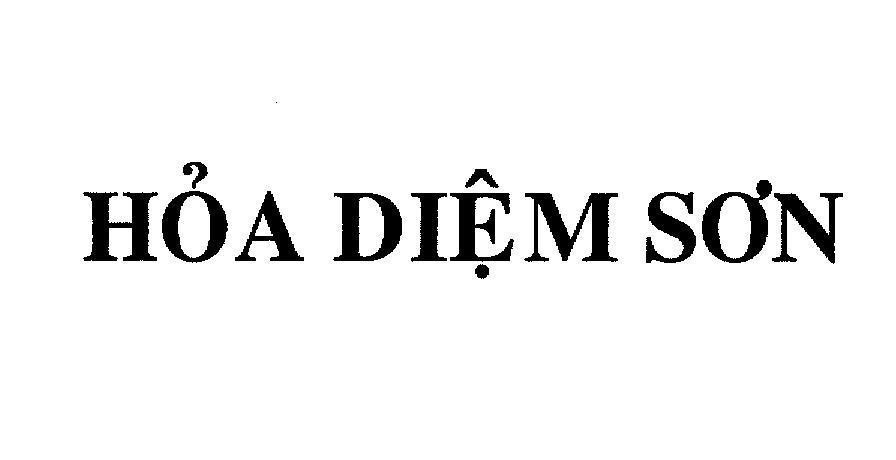 Mẫu nhãn hiệu HOả DIệM SƠN
