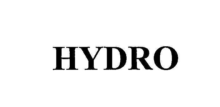 Mẫu nhãn hiệu HYDRO