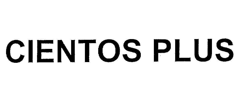Mẫu nhãn hiệu CIENTOS PLUS