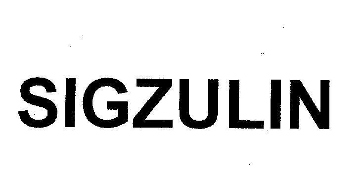 Mẫu nhãn hiệu SIGZULIN